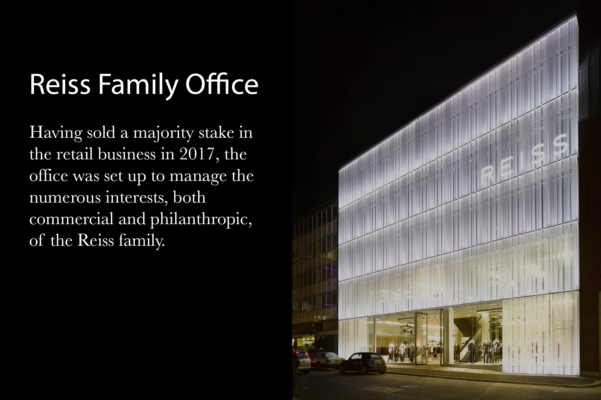 Reiss Family Office Real Estate And Private Equity